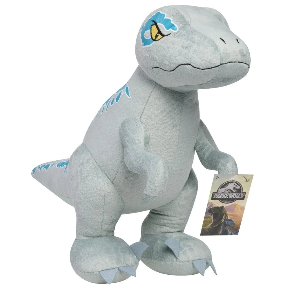 Jurassic World Extra Large Plush Blue, 16-inch - NWT